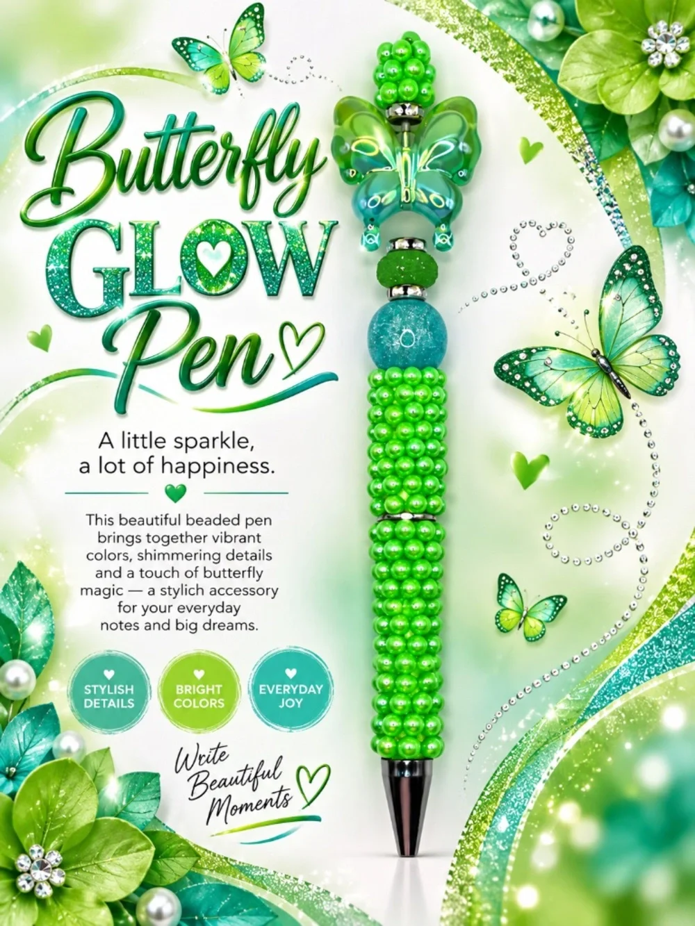Limewing Sparkle Pen